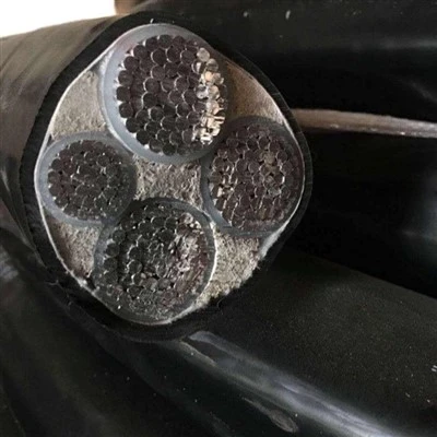 YJLHV كابل طاقة مقاوم للحريق مقاوم للحريق مفرد من الألومنيوم شريط فولاذي XLPE مدرع PVC غمد الأسلاك الصناعية