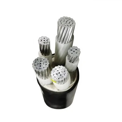 كابل الطاقة YJLV ذو الجهد المنخفض 0.6/1KV XLPE المعزول PVC المصنوع من الألومنيوم