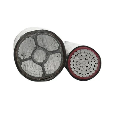 YJLV الجهد المنخفض XLPE المعزول PVC غمد الألومنيوم الشركة المصنعة للكابلات المدرعة الألومنيوم 25 مم 4 الأساسية