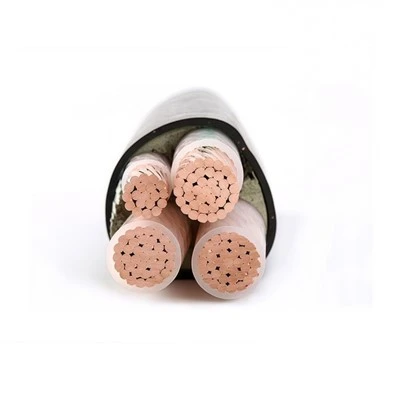 YJV الجهد المنخفض 0.6 / 1KV الكابلات النحاسية الأساسية المعزولة بـ XLPE PVC