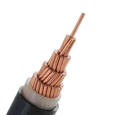 كابل تمديد الطاقة YJV 0.6/1KV XLPE معزول PVC وموصل ألومنيوم واحد